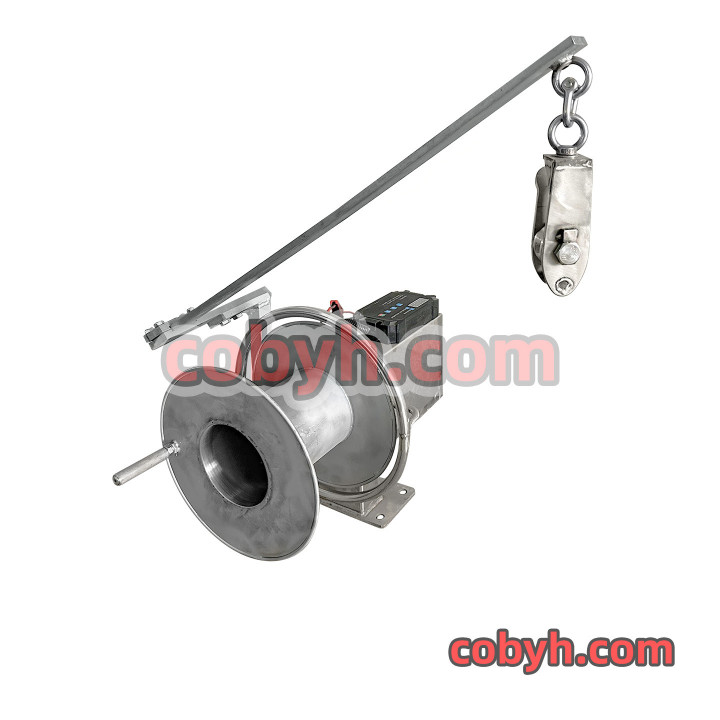 24V 1200W Miniature Electric Winch Hoist
