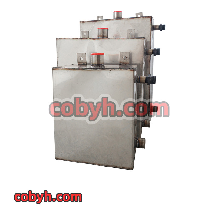 304 Stainless Steel Square Tank for Oil, Fuel, and Water